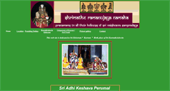 Desktop Screenshot of kooram.ramanujartemples.net